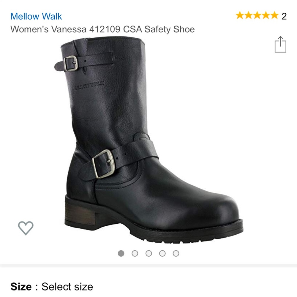 Women’s steel toe safety boots